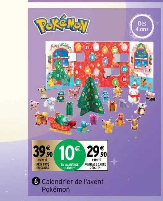Calendrier De L'avent Pokémon