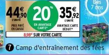 camp d'entraînement des fées