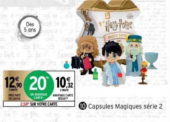 capsules magiques série 2 harry potter
