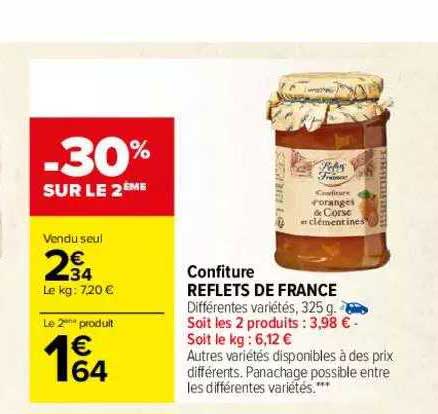 Confiture Reflets De France