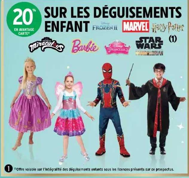 déguisements enfant