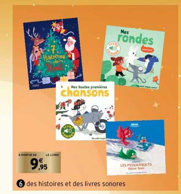 des histoires et des livres sonores