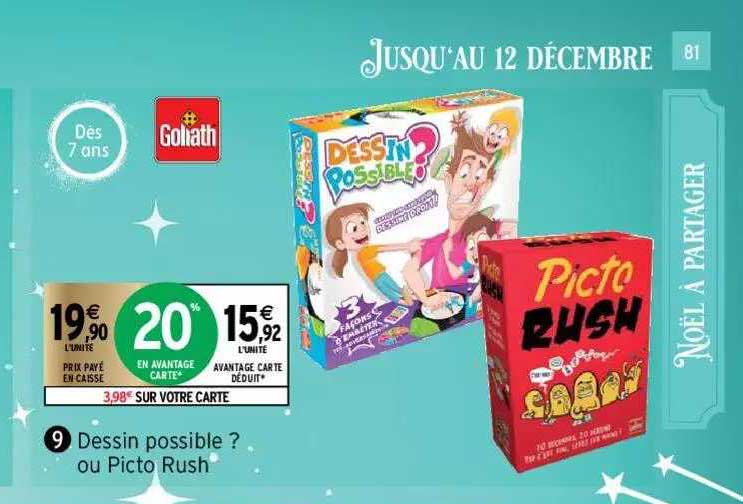 dessin possible ? ou picto rush goliath