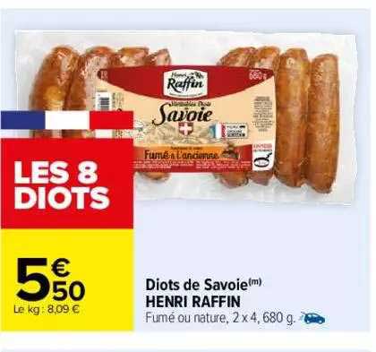 diots de savoie henri raffin