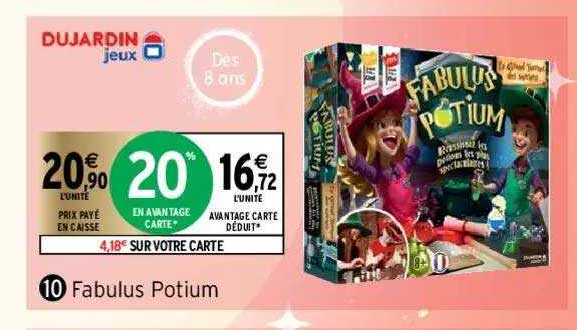 fabulus potium dujardin jeu