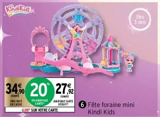 fête foraine mini kindi kids