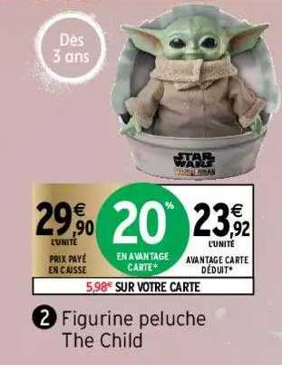 figurine peluche the child