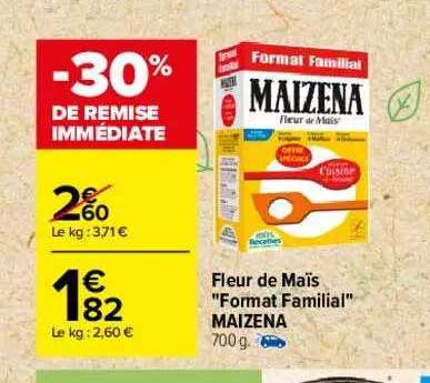 fleur de maïs "format familial" maizena