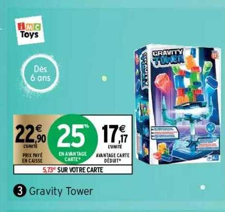 gravity tower imc toys