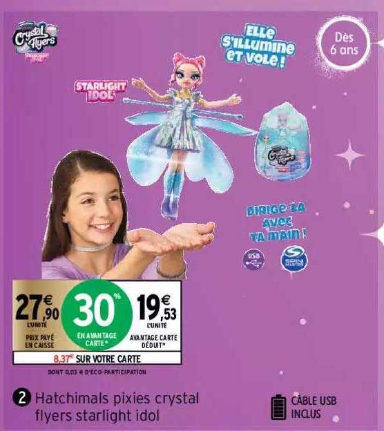 hatchimals pixies crystal flyers starlight idol
