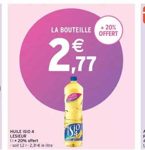 Huile Isio 4 Lesieur