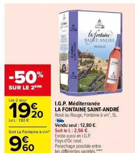 i.g.p. méditerranée la fontaine saint-andré