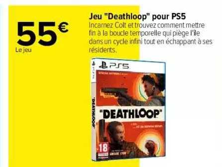 jeu "deathloop" pour ps5