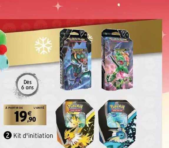 kit d'initiation pokémon