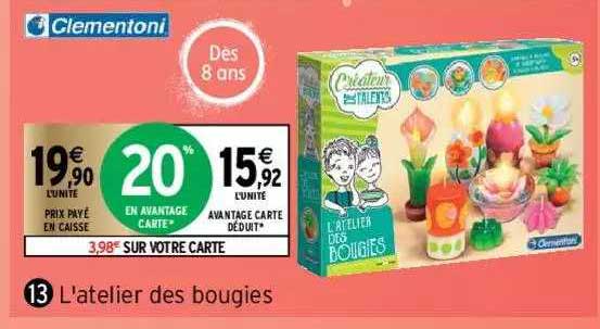 l'atelier des bougies clementoni