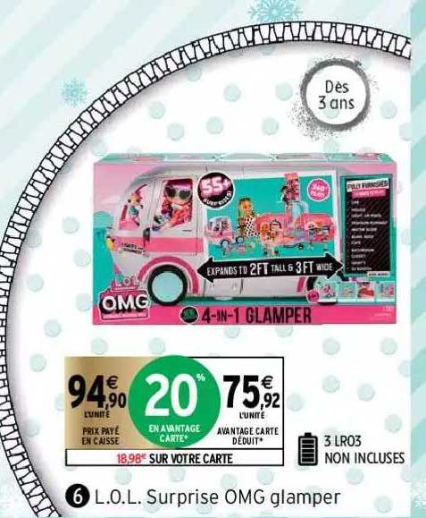 l.o.l. surprise omg glamper