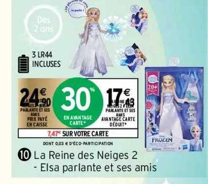 la reine des neiges 2 : elsa parlante et ses amis