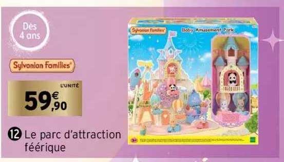 le parc d'attraction féérique sylvanian families