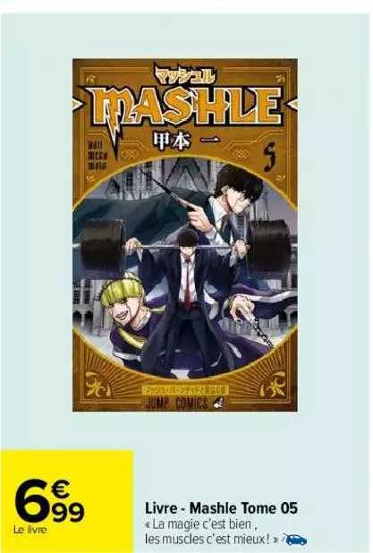 livre - mashle tome 05