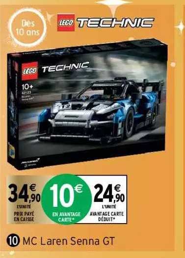 mc laren senna gt lego technic