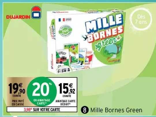 mille bornes green dujardin