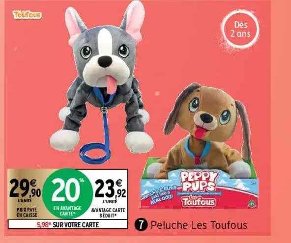 peluche les toufous les toufous