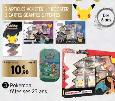 pokémon fêtes ses 25 ans