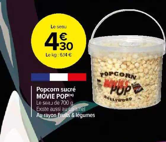 popcorn sucré movie pop