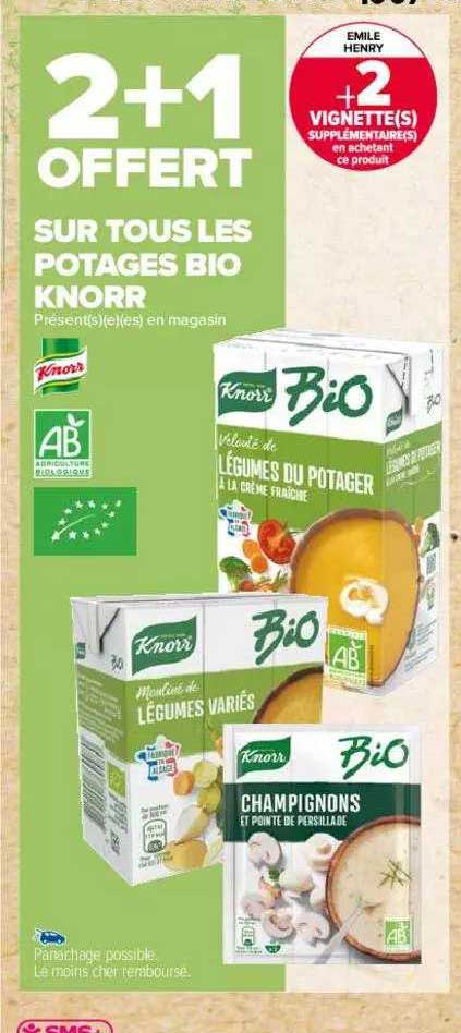 potages bio knorr