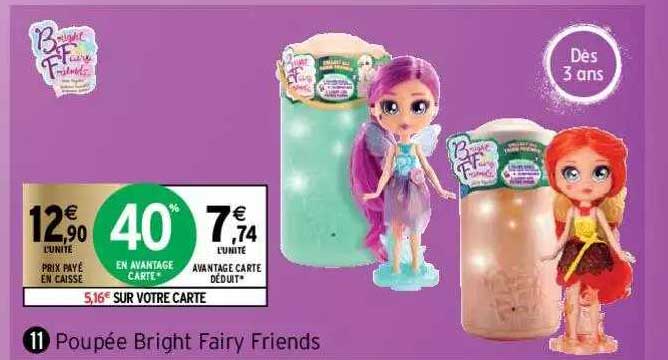poupée bright fairy friends