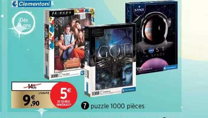 Puzzle 100 Pièces Clementoni