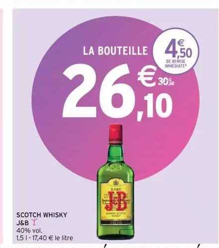 Scotch Whisky J&b