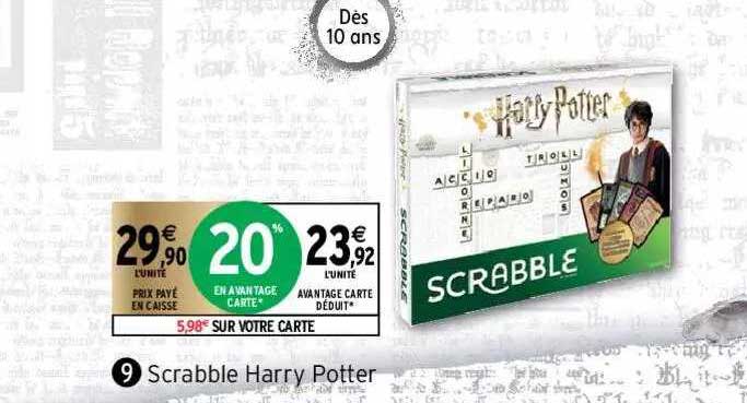scrabble harry potter