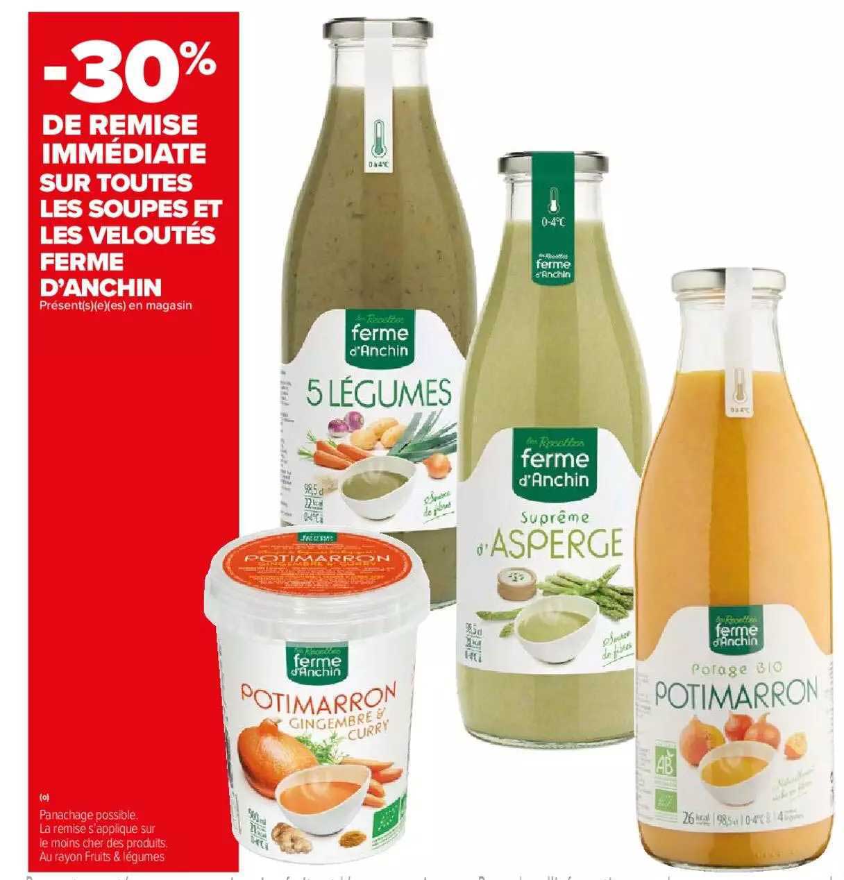 soupes et veloutés ferme d'anchin