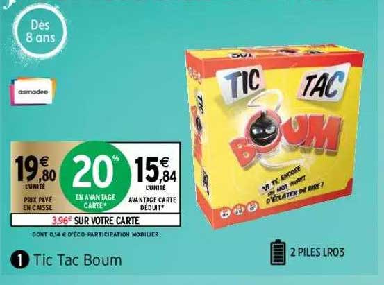 tic tac boum asmodee