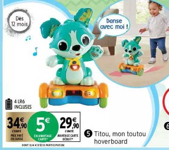 titou, mon toutou hoverboard