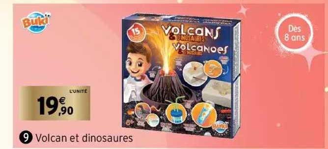 volcan et dinosaures bukï