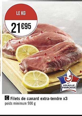 Filets De Canard Extra-tendre X3