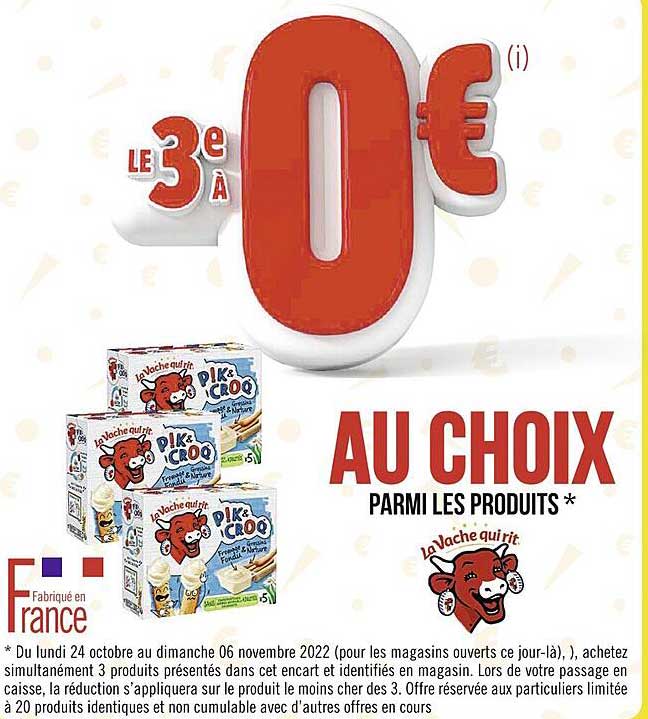 les produits la vache qui rit