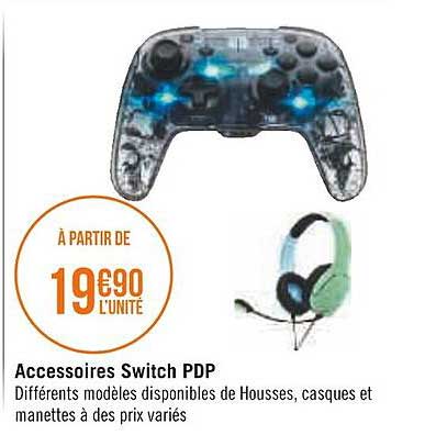 accessoires switch pdp