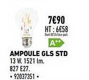 ampoule gls std