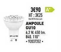 Ampoule Gu10