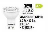 ampoule gu10