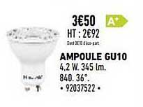 ampoule gu10