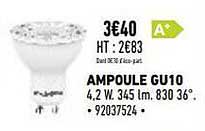 ampoule gu10
