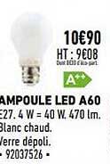 ampoule led A60