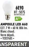 Ampoule Led A60