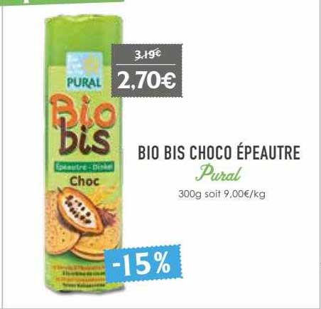 bio bis choco épeautre pural
