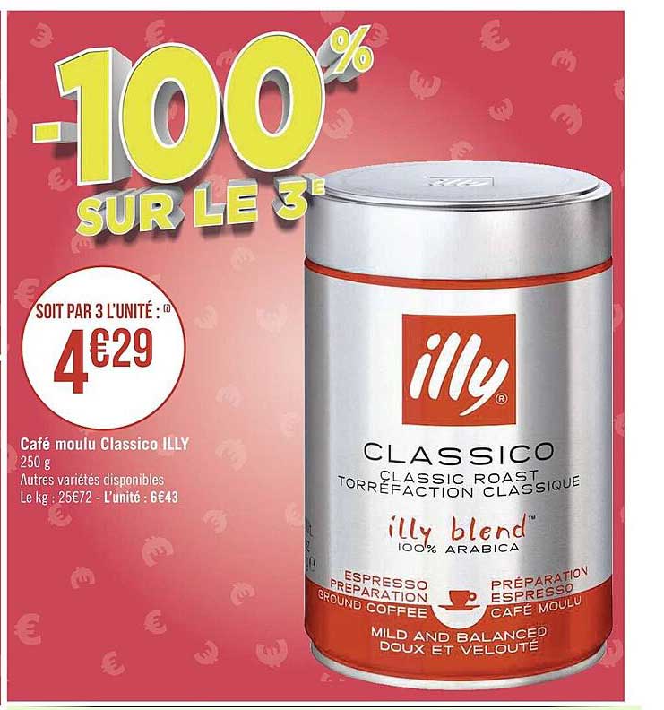 Café Moulu Classico Illy