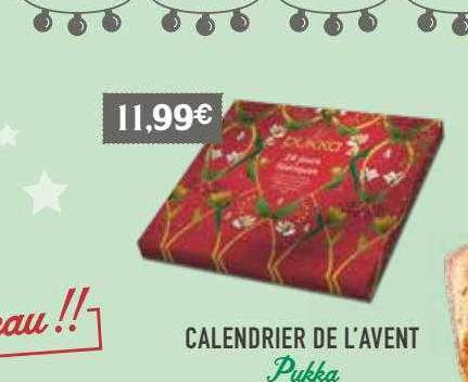 calendrier de l'avent pukka